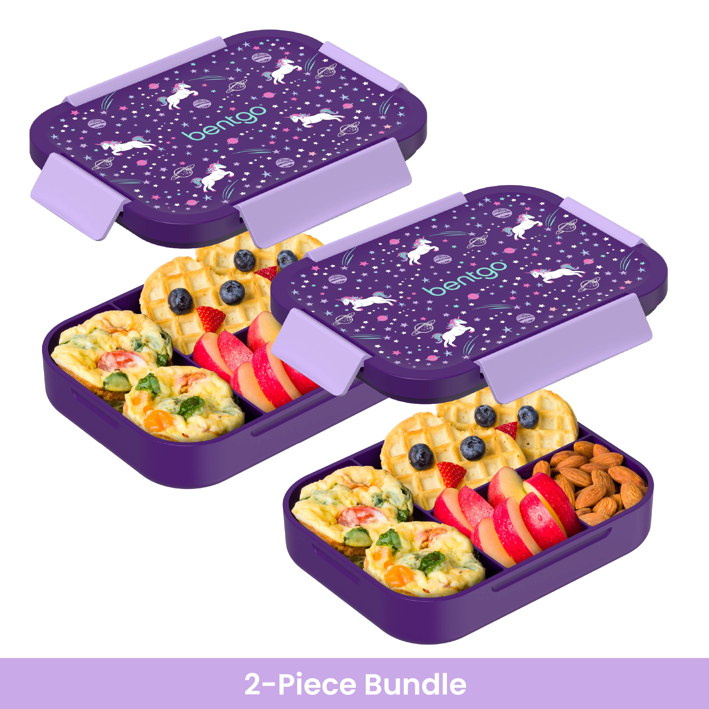 Bentgo Kids Snap & Go Lunch Box (2-Pack)