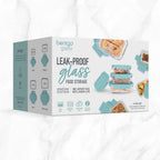 Bentgo Glass Leak-Proof Food Storage Set (8-Piece)