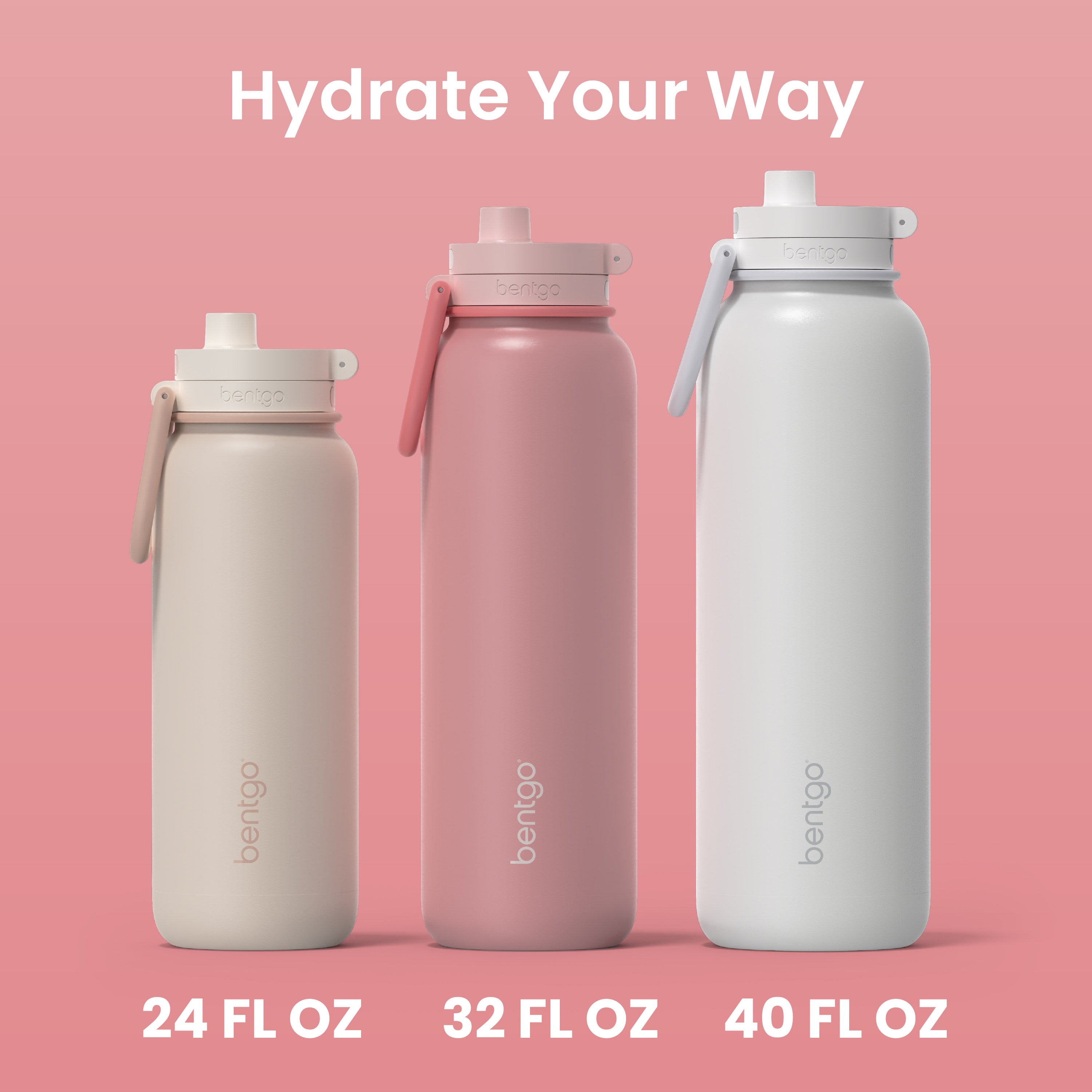 Bentgo Flip 2-in-1 Water Bottle (32 fl oz)