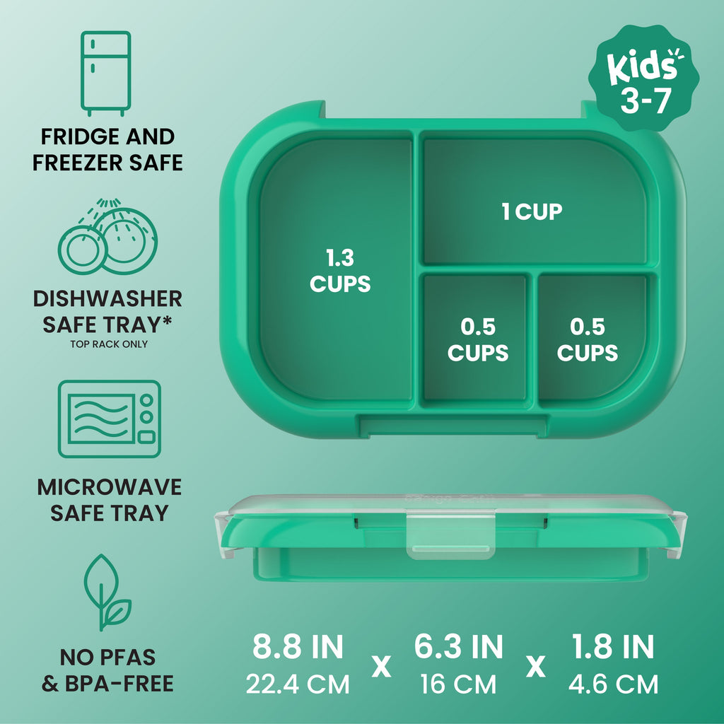 Bentgo Chill Kids Tray with Transparent Cover