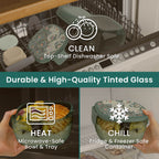 Bentgo Glass Prints All-in-One Salad Container