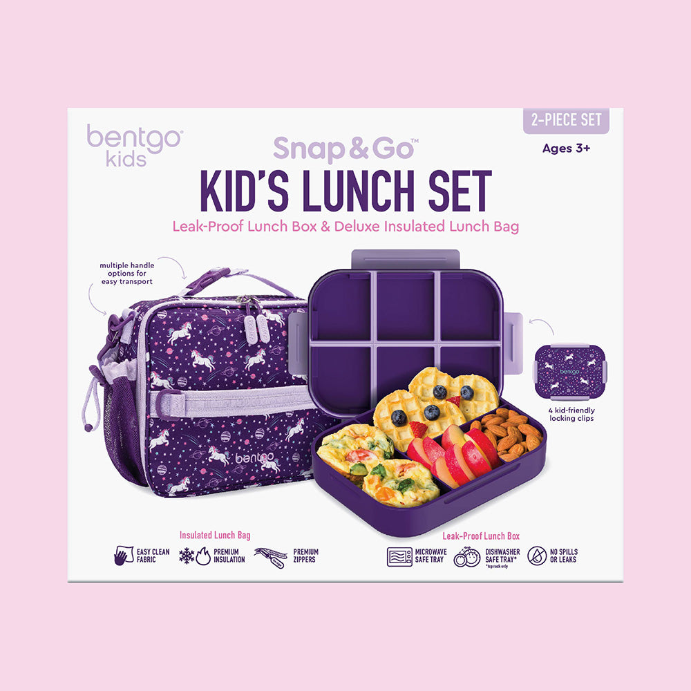 Bentgo Kids Snap & Go 2-Piece Lunch Set