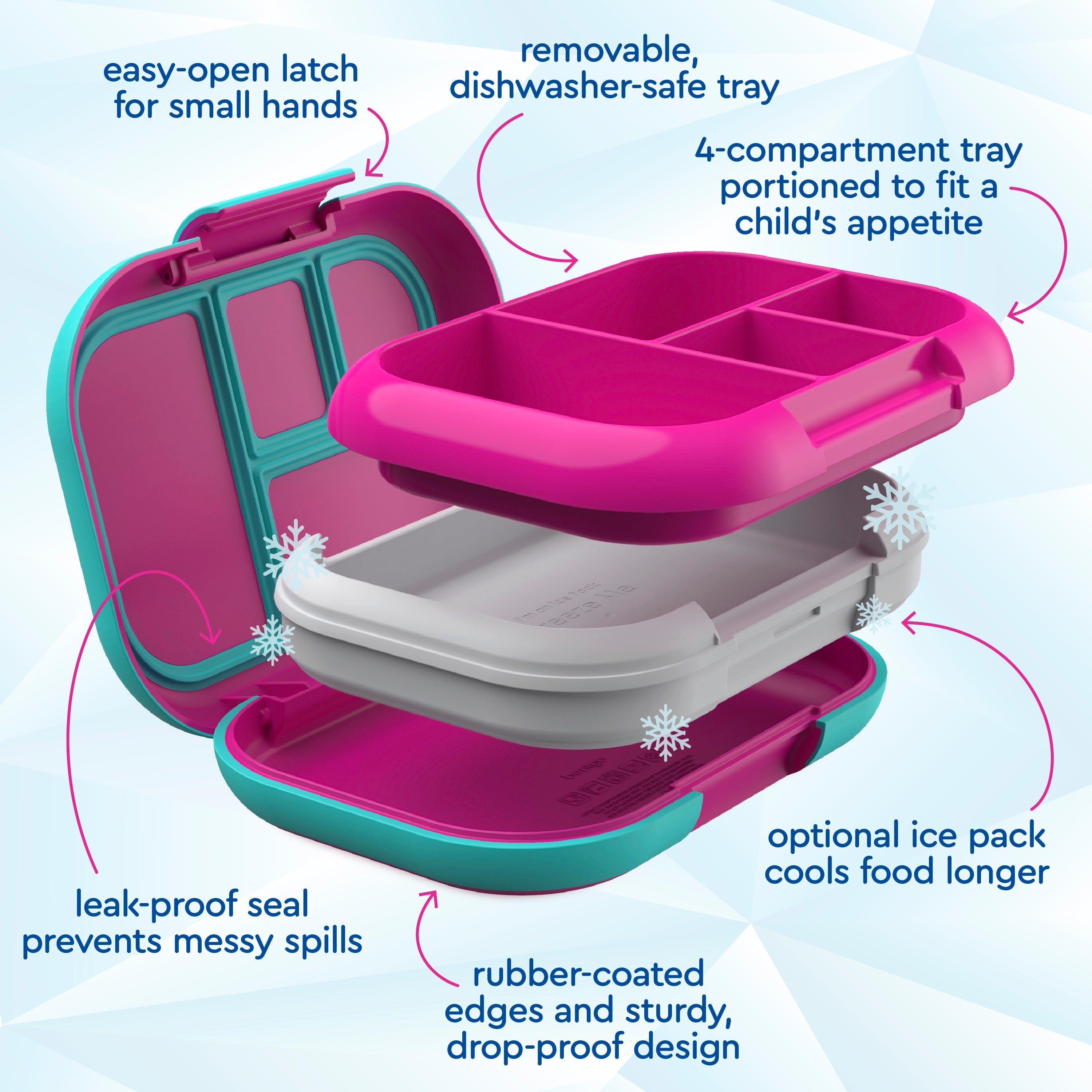 Bentgo Chill Kids Lunch & Snack Box