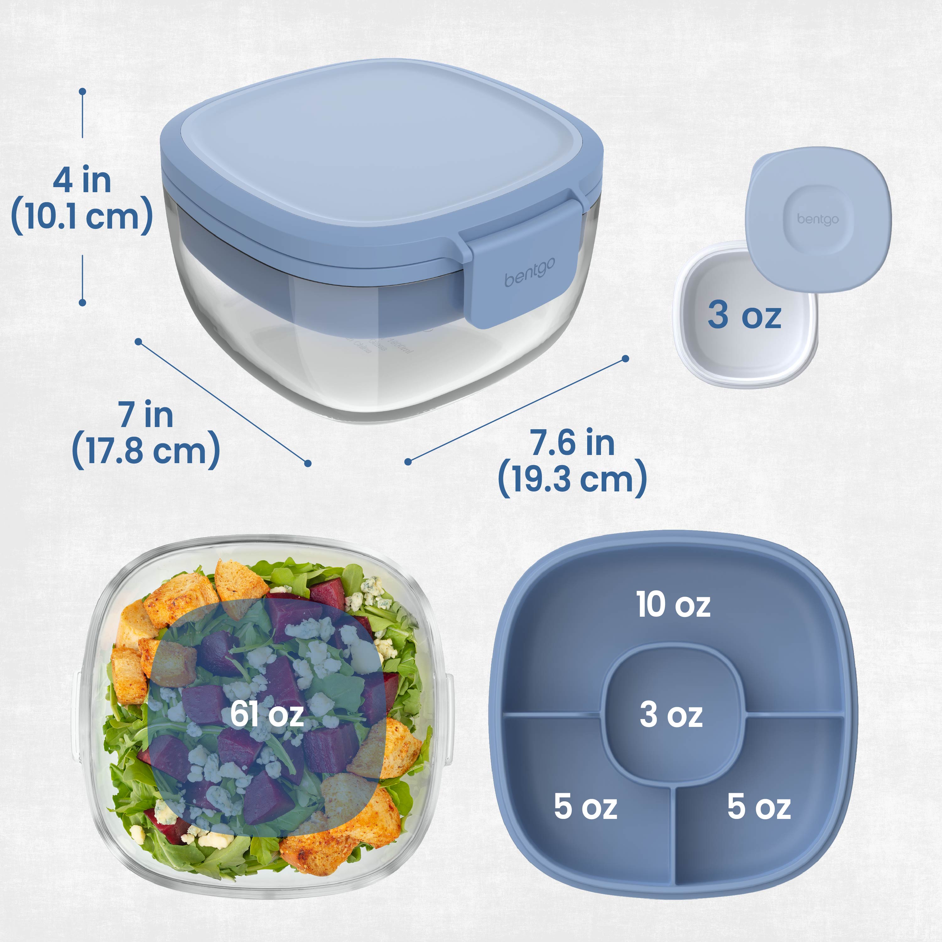 Bentgo Glass Salad Container
