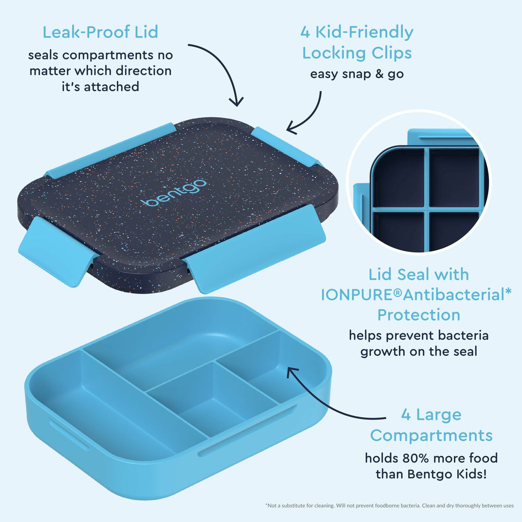 Bentgo Kids Snap & Go Lunch Box (2-Pack)