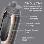 Bentgo Flip 2-in-1 Water Bottle (24 fl oz)