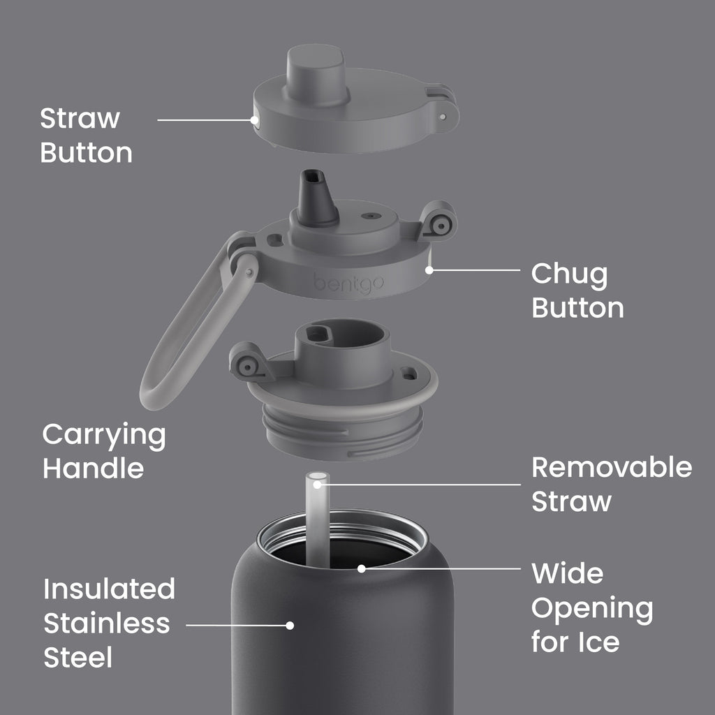Bentgo Flip 2-in-1 Water Bottle (24 fl oz)